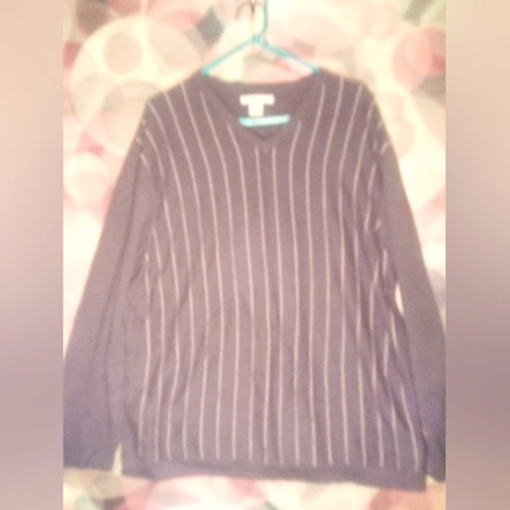 The Havanera Co. Brown and tan wool blend men's sweater